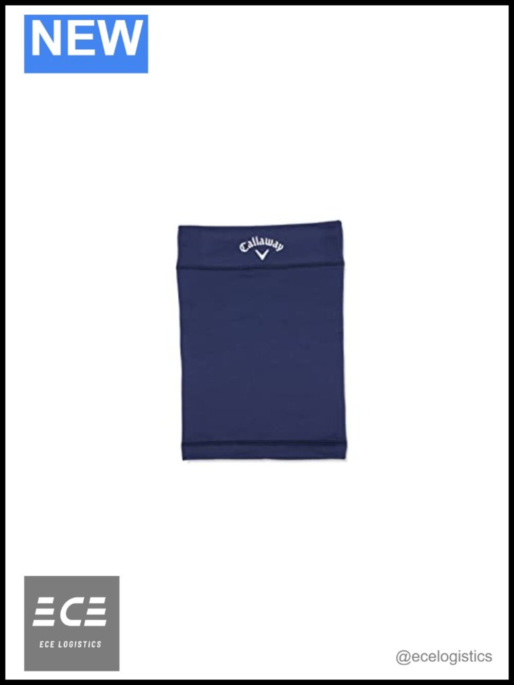 Callaway Golf Knit Snood Neck Gaiter 100% Cotton Fleece Lined